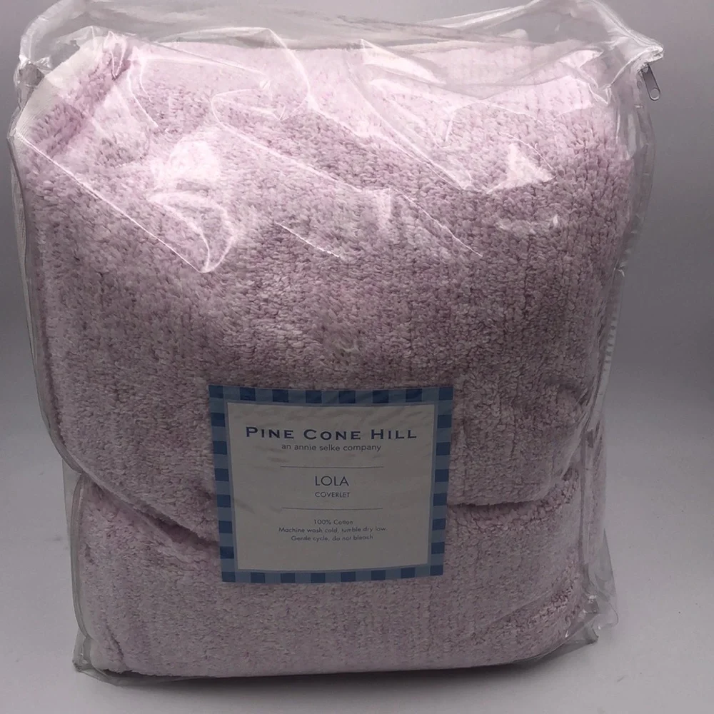 Pine Cone Hill Lola Candlewick Coverlet